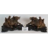 A large pair of 19th Century Chinese roo