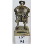 A Birmingham Mint limited edition figure of Henry VIII by Anna Danesin No 84/500,