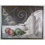 Robert Jenkins (Contemporary) - 'Still life', oil on canvas, signed and dated 2005,