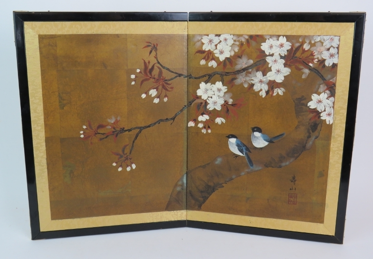 A 20th Century Chinese folding table top - Image 2 of 4