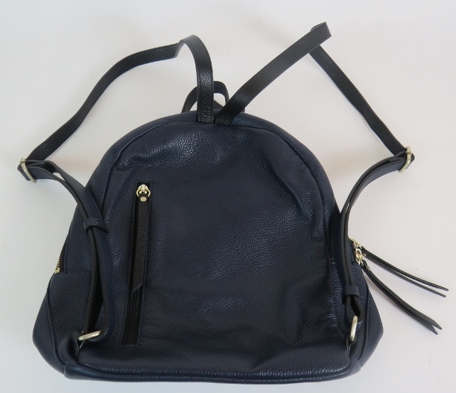 A Radley fashion backpack in navy blue g - Image 2 of 4