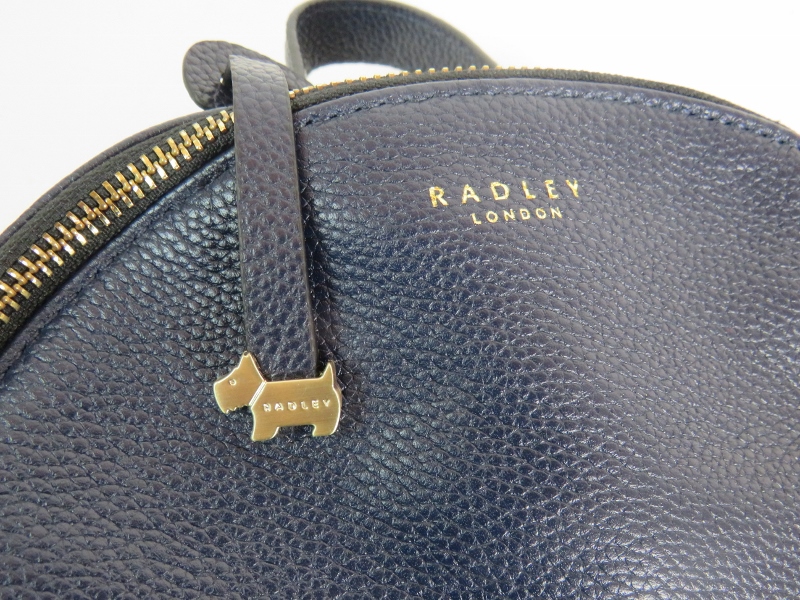 A Radley fashion backpack in navy blue g - Image 3 of 4
