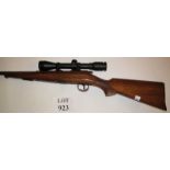 Brno, 22 rifle, 5 shot, Serial No 98645,