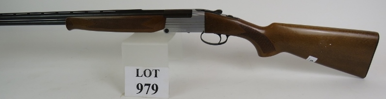 410 bore folding over-and-under by Investarm, Ser No 271356, barrels 27.5", chambers 3", stock 14.