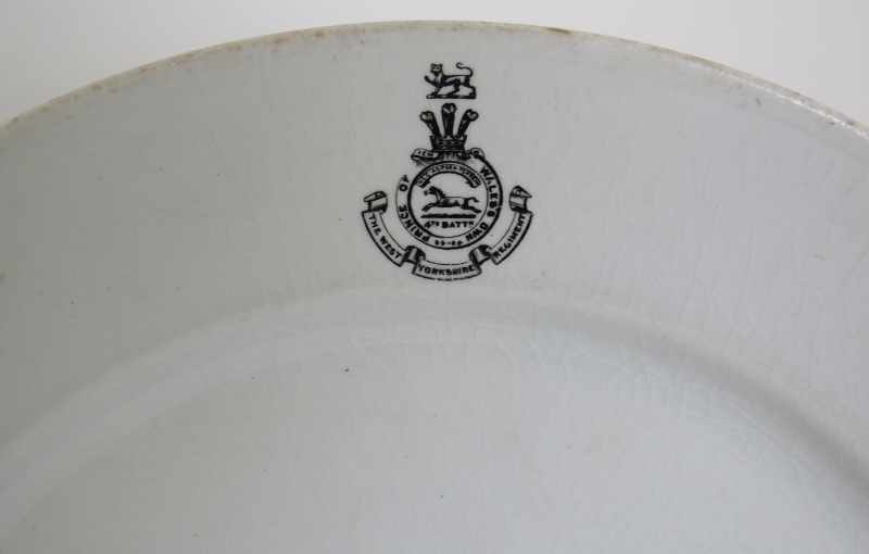 A silver plated regimental serving dish - Image 3 of 10