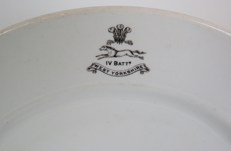 A silver plated regimental serving dish - Image 2 of 10