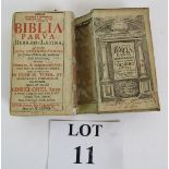 Biblia Parva Hebrew Latin translation Bi