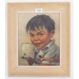 20th Century School - 'Boy holding a cup