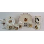 A collection of Royal Commemorative ware