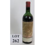 One bottle of Chateau Longueville 1959, Pauilac Medoc, Baron Pichon Longueville. Condition report: