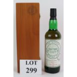 One bottle of The Scotch Malt Whisky Society single cask Malt Whisky, cask No 3.99. 'Autumn Bonfire'