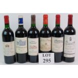 Six bottles of good quality Claret including Chateau de Chantgrice 2002, Chateau Mazeyres 2002,