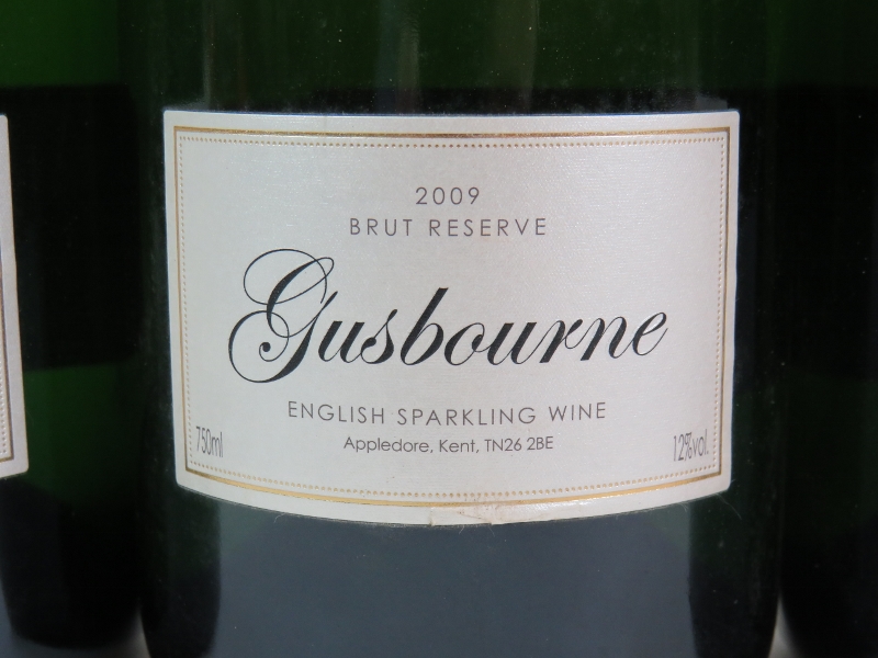 Six bottles of English sparkling wine to include 3 bottles of Gusbourne Brut Reserve 2009, two - Image 2 of 5