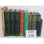 A selection of books on Kent and Sussex including Parish of Benenden, Haslewood 1889 and Furley's