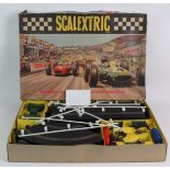 A 1960's Triang Scalextric Set No 31 in original box with BRM and Porsche Formula One cars.