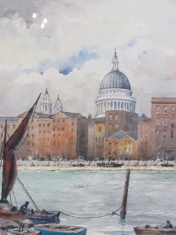 L Stanley Crosbie (1959) - `Venice', watercolour, signed, dated, 43cm x 27cm, framed. Condition - Image 3 of 4
