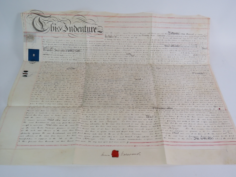 Ten 19th Century conveyance and mortgage documents relating to Tonbridge, the earliest for 1857. ( - Image 2 of 3