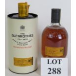 A bottle of The Glenrothes single Speyside Malt Scotch Whisky restricted release, distilled 1972,