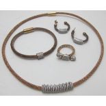 Links of London 'Star Dust' Range - A good collection of four items, a necklace, bracelet,