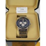 A Breitling Navitimer Heritage Chronograph watch, with original box and all paperwork, serial