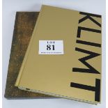 Volume: Gustav Klimt, edited by Alfred Weidinger, published by Prestel 2007, hard bound in card slip