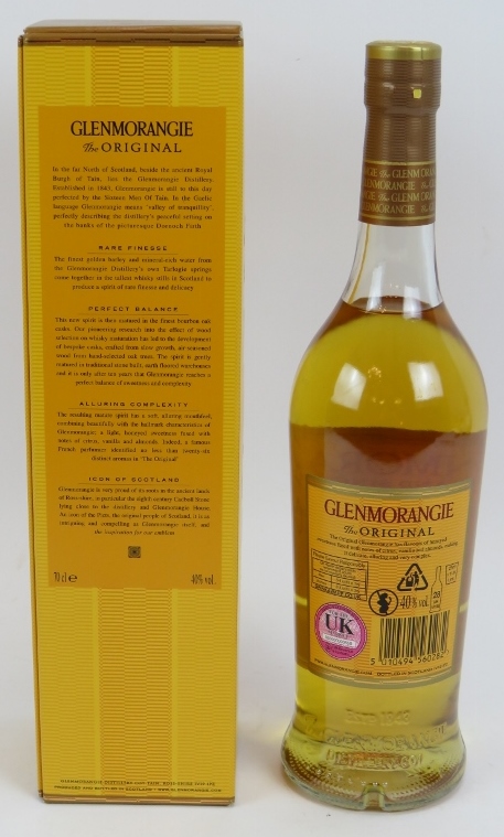 One bottle of Glenmorangie 10 year old highland single malt whisky in presentation box, 70cl, 40%. - Image 3 of 3