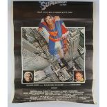 An original film poster for the Spanish release of the movie Superman, released in 1978. 100cm x