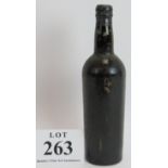 One bottle of 1927 vintage port, unknown shipper. Period capsule and bottle. Condition report: Level