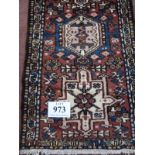 A small Persian runner in very clean condition. 165 x 55.