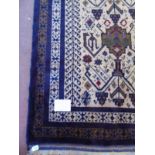 A rare antique Nehbandan Sorbisheh Persian baluch rug, late 19th Century. Condition report: In