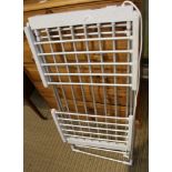 A 'SCOTTS & CO. LTD' HEATED CLOTHES RAIL