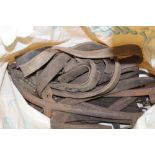 A SELECTION OF LEATHER HORSE HARNESSES