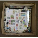 A LARGE BOX OF STAMPS, many hundreds of World stamps, good variety and plenty to sort