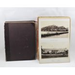 A COLLECTION OF 19TH CENTURY PHOTOGRAPHS mounted on album leaves, includes Warwickshire Views,