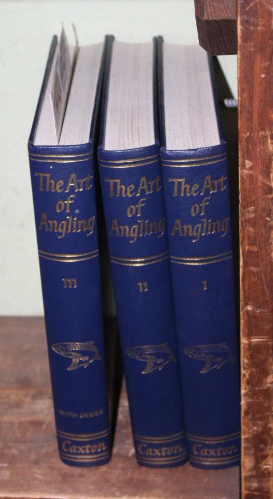THE ART OF ANGLING, edited by Kenneth Mansfield, Caxton Publishing, in three volumes. I - III