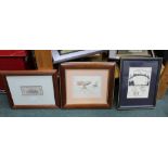A GOOD SELECTION OF DECORATIVE PICTURES & PRINTS