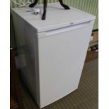 A WHITE FINISHED BECO UNDERCOUNTER LARDER/REFRIGERATOR