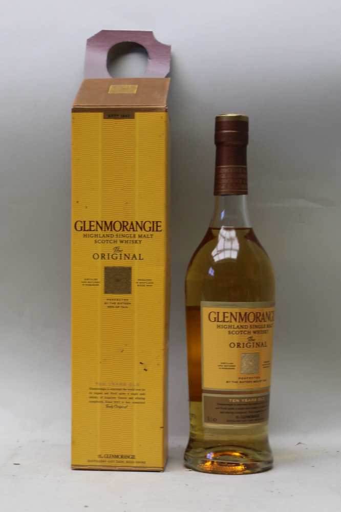 Glenmorangie Highland Single Malt Scotch Whiskey, 10 years old, boxed, 1 bottle