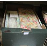 A BOX CONTAINING TWO BOXED COLLECTOR'S DOLLS and another box containing two collector's novelty