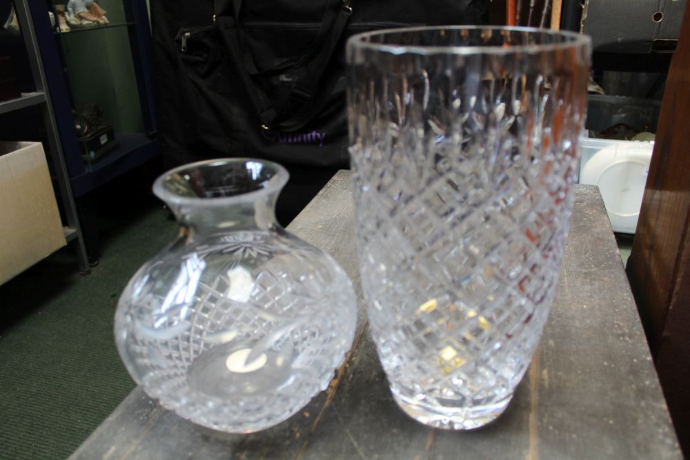 TWO BOXES OF DOMESTIC GLASSWARE - Image 2 of 2