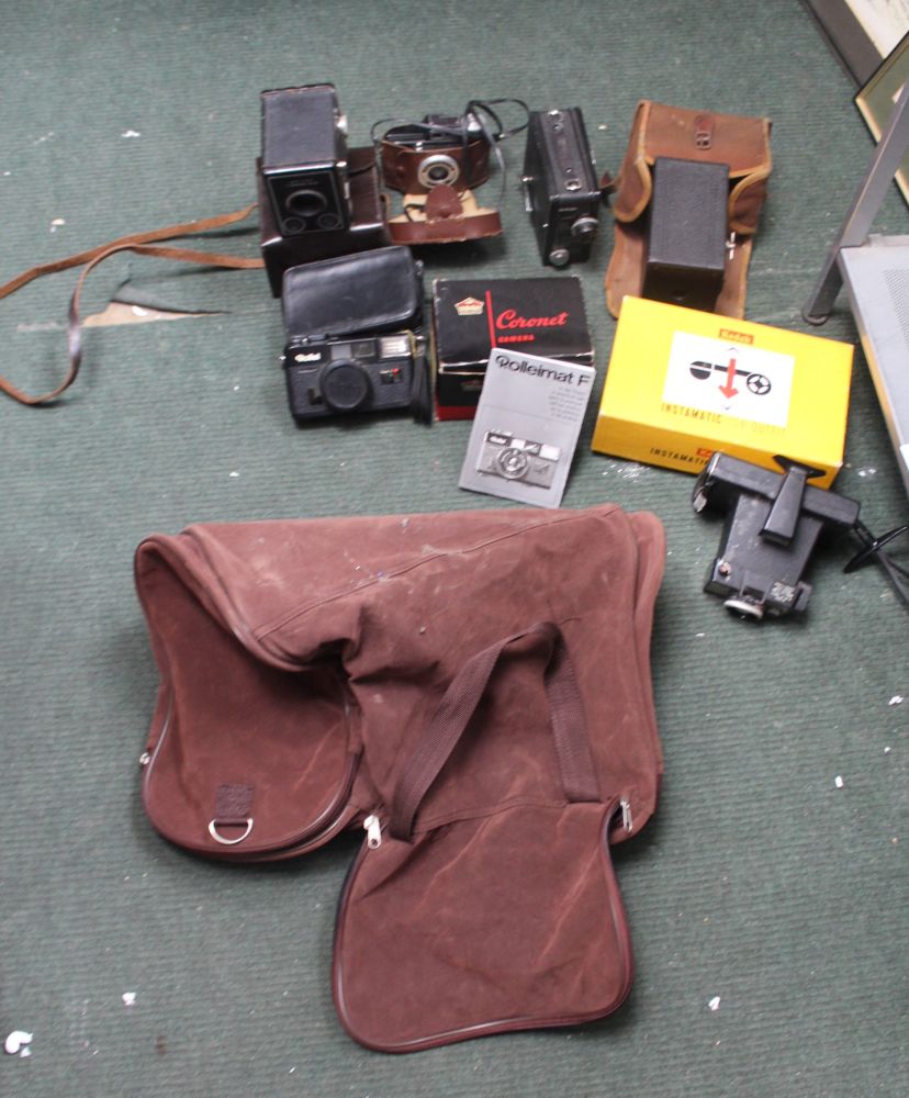 A SELECTION OF CAMERAS VARIOUS