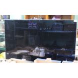 A SAMSUNG LARGE FLATSCREEN TELEVISION model UE49KS8000T (No remote)