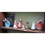 A SELECTION OF ROYAL DOULTON FIGURINES VARIOUS, to include a Lyle price guide