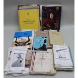 A COLLECTION OF ROYAL SHAKESPEARE THEATRE PRODUCTION PROGRAMMES & ephemera