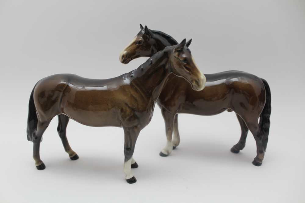 SIX BESWICK HORSES (6) - Image 2 of 7