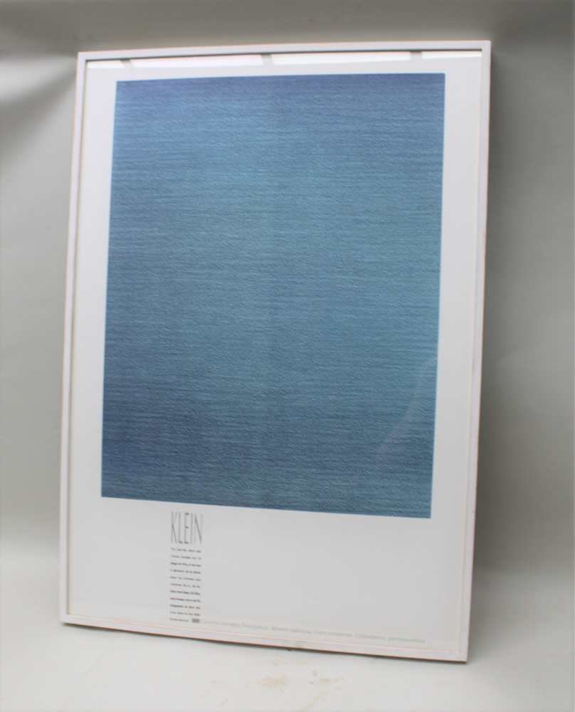 YVES KLEIN (1928-1962) 'Monochrome Bleu' (IBK 3) produced for an exhibition at the Pompidio