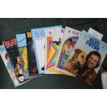 NINE VARIOUS HARDBACKED BLUE PETER ANNUALS