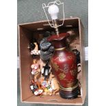 A BOX CONTAINING A SELECTION OF MINIATURE CARDEW DESIGN NOVELTY TEAPOTS, together with an Oriental