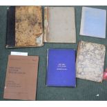 AN INTERESTING COLLECTION OF VINTAGE VOLUMES, periodicals and ledgers