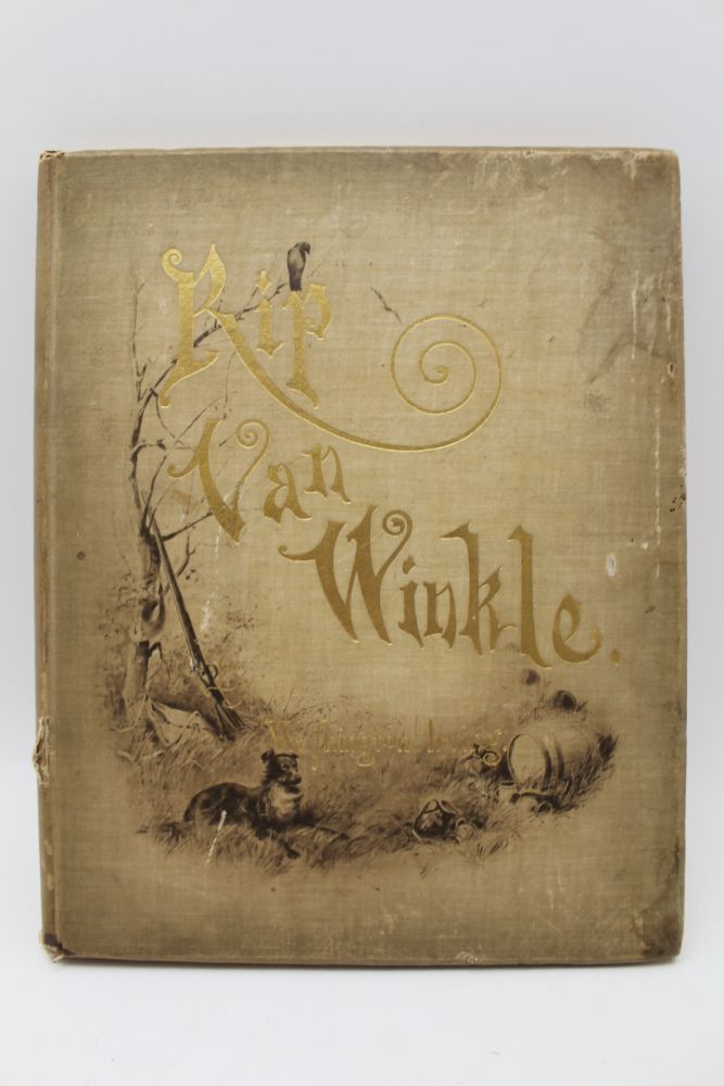 WASHINGTON IRVING, 'Rip Van Winkle', illustrated by Frank T. Merrill, Boston, S.E. Cassino 1888, - Image 6 of 14